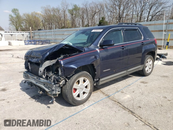 2015 GMC Terrain SLE with VIN 2GKFLWEK9F6257659, listed as a Copart auction lot 53380445 with 175,926 mi miles and Salvage title. Bid and sale history available at DreamBid. Image 1.