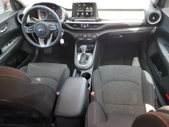 2021 Kia Forte LXS with VIN 3KPF24AD7ME324914, listed as a Copart auction lot 57499395 with 44,573 mi miles and Salvage title. Bid and sale history available at DreamBid. Image 8.