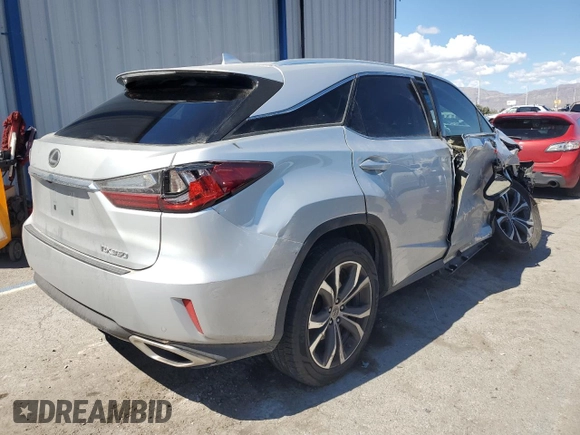 2017 Lexus RX with VIN 2T2ZZMCA4HC086435, listed as a Copart auction lot 47613604 with 94,212 mi miles and Salvage Title. Bid and sale history available at carsss.com. Image 3.