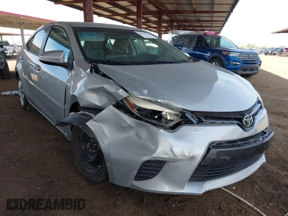 2015 Toyota Corolla L z VIN 5YFBURHE1FP313168, wystawiony jako IAAI lot #42371167 z przebiegiem 121 114 mil mil oraz . Historia ofert i sprzedaży dostępna na DreamBid. Obrazek 1.