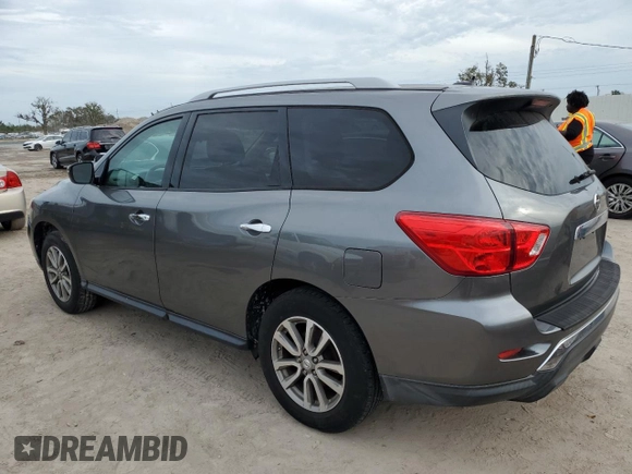 2018 Nissan Pathfinder SL with VIN 5N1DR2MN3JC636447, listed as a Copart auction lot 80067074 with 124,556 mi miles and Non Repairable. Bid and sale history available at carsss.com. Image 2.