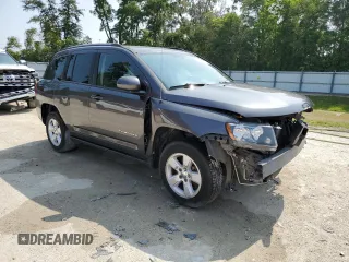 2017 Jeep Compass High Altitude with VIN 1C4NJCEB1HD162898, listed as a Copart auction lot 59175765 with 158,708 mi miles and Salvage title. Bid and sale history available at DreamBid. Image 4.