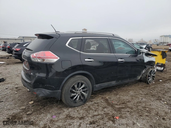2015 Nissan Rogue S with VIN 5N1AT2MT3FC805473, listed as a Copart auction lot 50402315 with 0 mi miles and Salvage Title. Bid and sale history available at carsss.com. Image 3.
