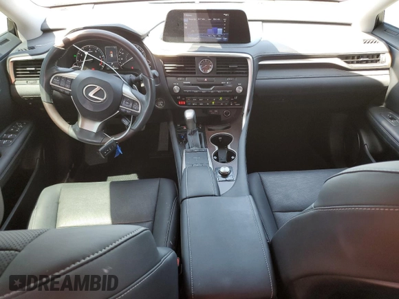 2022 Lexus RX with VIN 2T2HZMAA5NC220394, listed as a Copart auction lot 53384105 with 16,696 mi miles and Salvage Title. Bid and sale history available at carsss.com. Image 8.