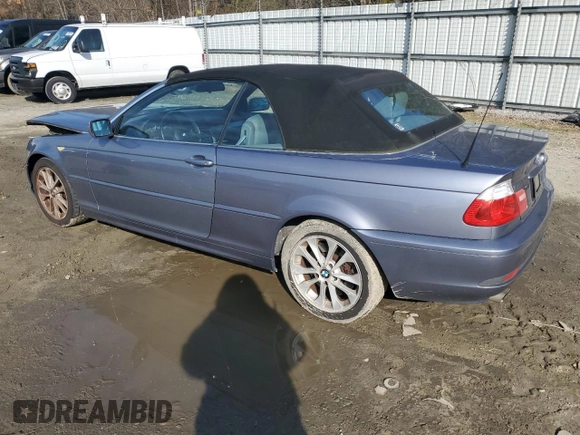 2006 BMW 3 Series 330Ci with VIN WBABW534X6PJ97811, listed as a Copart auction lot 46282155 with 232,354 mi miles and Clean Title. Bid and sale history available at carsss.com. Image 2.