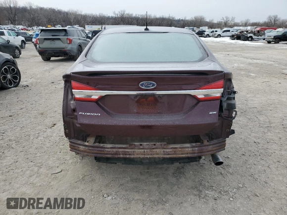 2018 Ford Fusion SE with VIN 3FA6P0H70JR164430, listed as a Copart auction lot 88548065 with 82,261 mi miles and Salvage Title. Bid and sale history available at carsss.com. Image 6.