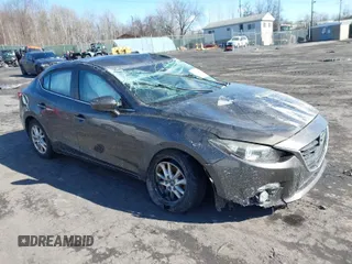 2014 Mazda 3 i Touring with VIN JM1BM1V73E1107540, listed as a IAAI auction lot 41589165 with 148,487 mi miles and . Bid and sale history available at DreamBid. Image 1.