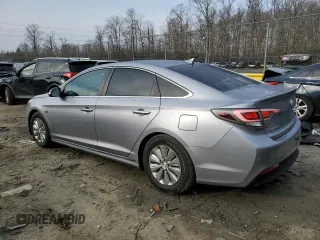2016 Hyundai Sonata Hybrid SE with VIN KMHE24L10GA026027, listed as a Copart auction lot 36544383 with 97,939 mi miles. Bid and sale history available at carsss.com. Image 2.