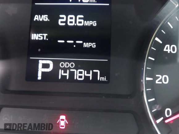 2015 Kia Forte LX with VIN KNAFX4A69F5421840, listed as a IAAI auction lot 42019236 with 147,847 mi miles. Bid and sale history available at carsss.com. Image 15.