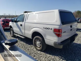 2013 Ford F-150 XL with VIN 1FTMF1EM7DKE99584, listed as a Copart auction lot 52521475 with 104,424 mi miles and Clean Title. Bid and sale history available at carsss.com. Image 2.