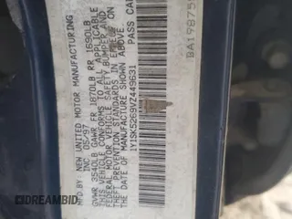 1997 Geo Prizm z VIN 1Y1SK5269VZ449631, wystawiony jako Copart lot #76770154 z przebiegiem 147 812 mil mil oraz Szkody całkowita. Historia ofert i sprzedaży dostępna na DreamBid. Obrazek 14.