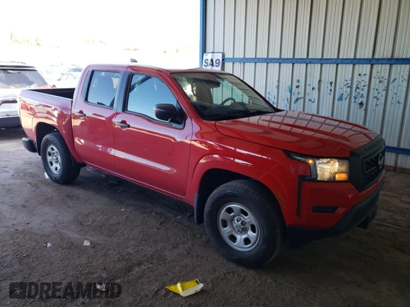 2022 Nissan Frontier S with VIN 1N6ED1EK5NN670872, listed as a Copart auction lot 71964864 with 27,733 mi miles and Salvage Title. Bid and sale history available at carsss.com. Image 4.