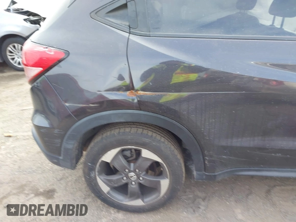 2018 Honda HR-V EX-L with VIN 3CZRU6H7XJM719006, listed as a IAAI auction lot 41333855 with 57,678 mi miles and . Bid and sale history available at carsss.com. Image 20.