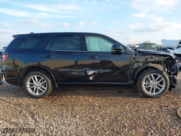2022 Dodge Durango GT Plus with VIN 1C4RDJDG8NC182559, listed as a IAAI auction lot 40944833 with 57,007 mi miles. Bid and sale history available at carsss.com. Image 14.