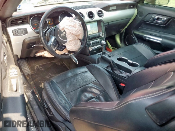2017 Ford Mustang EcoBoost Premium with VIN 1FATP8UH6H5342404, listed as a Copart auction lot 58248565 with 58,858 mi miles and Salvage title. Bid and sale history available at DreamBid. Image 8.