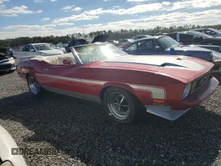 1973 Ford Mustang z VIN 3F03Q153548, wystawiony jako Copart lot #74131574 z przebiegiem 72 492 mil mil oraz Nie do naprawy • Non repairable. Historia ofert i sprzedaży dostępna na DreamBid. Obrazek 4.