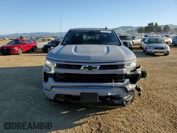 2024 Chevrolet Silverado 1500 RST with VIN 2GCUDEED7R1165236, listed as a Copart auction lot 50582385 with 7,333 mi miles and Salvage Title. Bid and sale history available at DreamBid. Image 11.