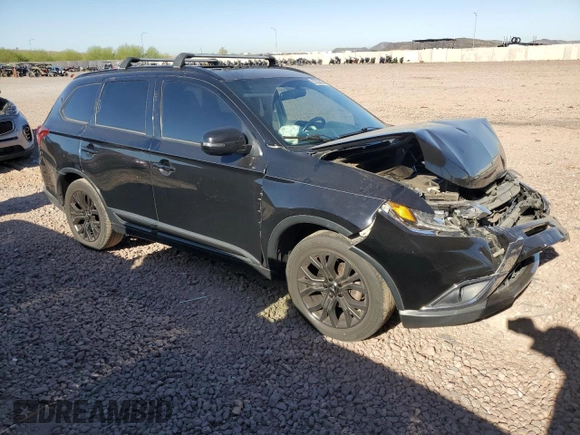 2018 Mitsubishi Outlander SE with VIN JA4AD3A39JZ022167, listed as a Copart auction lot 57228095 with 111,104 mi miles and Salvage title. Bid and sale history available at DreamBid. Image 4.