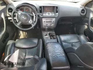 2013 Nissan Maxima S with VIN 1N4AA5AP4DC825883, listed as a Copart auction lot 53831534 with 187,728 mi miles and Salvage Title. Bid and sale history available at DreamBid. Image 8.