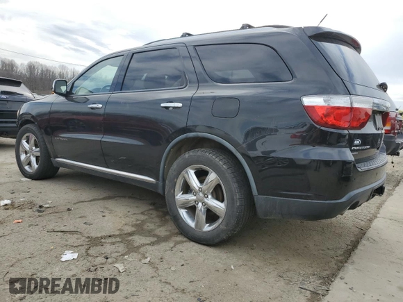 2011 Dodge Durango Citadel with VIN 1D4SE5GT4BC693490, listed as a Copart auction lot 46577535 with 0 mi miles and Salvage Title. Bid and sale history available at carsss.com. Image 2.