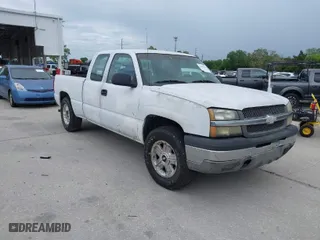2003 Chevrolet Silverado 1500 LS with VIN 2GCEK19V631248623, listed as a IAAI auction lot 41980183 with 164,347 mi miles. Bid and sale history available at carsss.com. Image 1.