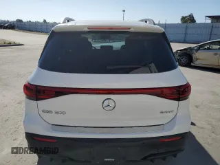 2023 Mercedes-Benz EQB 300 z VIN W1N9M0KB6PN056752, wystawiony jako Copart lot #70836874 z przebiegiem 5 997 mil mil oraz Szkoda całkowita • Salvage title. Historia ofert i sprzedaży dostępna na DreamBid. Obrazek 6.