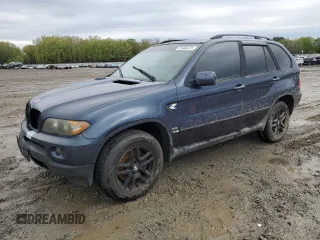 2005 BMW X5 3.0i with VIN 5UXFA135X5LU47010, listed as a Copart auction lot 51940475 with 154,353 mi miles and Clean Title. Bid and sale history available at carsss.com. Image 1.