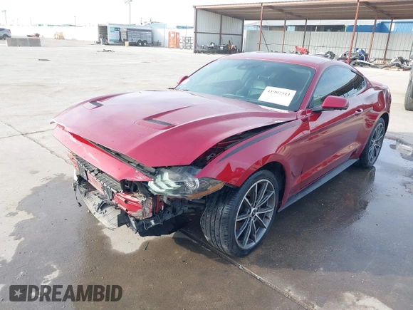 2019 Ford Mustang EcoBoost with VIN 1FA6P8TH2K5162097, listed as a IAAI auction lot 41902511 with 73,306 mi miles and . Bid and sale history available at carsss.com. Image 18.