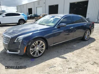 2017 Cadillac CT6 Platinum AWD z VIN 1G6KN5R67HU197030, wystawiony jako Copart lot #68347294 z przebiegiem 104 923 mil mil oraz Szkoda całkowita • Salvage title. Historia ofert i sprzedaży dostępna na DreamBid. Obrazek 1.