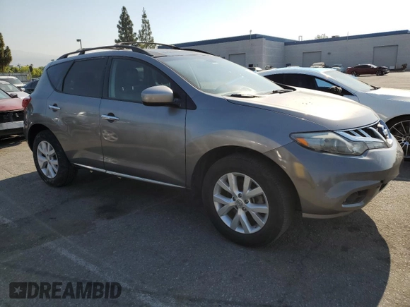 2011 Nissan Murano SV with VIN JN8AZ1MW8BW180542, listed as a Copart auction lot 62443904 with 81,716 mi miles and Salvage Title. Bid and sale history available at carsss.com. Image 4.