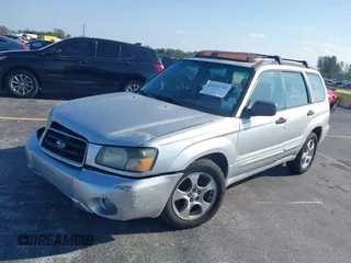 2003 Subaru Forester XS with VIN JF1SG65683H743327, listed as a IAAI auction lot 42051742 with 1 mi miles. Bid and sale history available at carsss.com. Image 2.