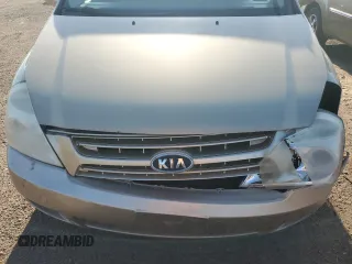 2008 Kia Sedona LX with VIN KNDMB233386231965, listed as a Copart auction lot 66211254 with 218,599 mi miles and Salvage Title. Bid and sale history available at carsss.com. Image 12.