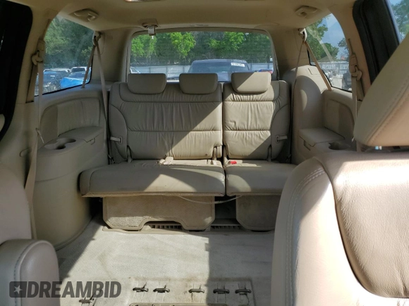 2007 Honda Odyssey EX-L z VIN 5FNRL38607B418045, wystawiony jako Copart lot #51469885 z przebiegiem 180 108 mil mil oraz Szkoda całkowita • Salvage title. Historia ofert i sprzedaży dostępna na DreamBid. Obrazek 10.