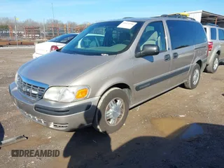 2003 Chevrolet Venture w/1SA Pkg with VIN 1GNDX03E33D159362, listed as a IAAI auction lot 41472230 with 182,430 mi miles. Bid and sale history available at carsss.com. Image 2.