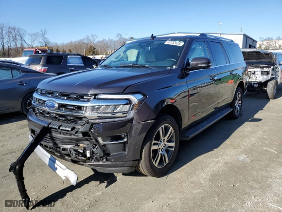 2024 Ford Expedition Max Limited with VIN 1FMJK2A8XREA36711, listed as a Copart auction lot 42152625 with NaN miles and Salvage Title. Bid and sale history available at carsss.com. Image 1.