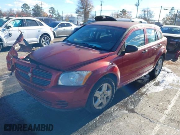 2008 Dodge Caliber SE with VIN 1B3HB28C78D660078, listed as a IAAI auction lot 40999360 with 174,027 mi miles. Bid and sale history available at carsss.com. Image 2.