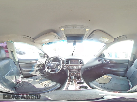 2014 Nissan Pathfinder SL with VIN 5N1AR2MN4EC612375, listed as a Copart auction lot 61652485 with 127,039 mi miles and Salvage title. Bid and sale history available at DreamBid. Image 14.