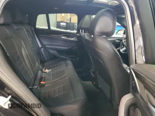 2023 BMW X4 M40i with VIN 5UX43DT0XP9P34421, listed as a Copart auction lot 44018155 with 28,544 mi miles and Salvage Title. Bid and sale history available at carsss.com. Image 11.
