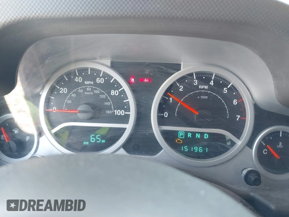 2007 Jeep Wrangler Unlimited Sahara with VIN 1J4GA59187L116585, listed as a IAAI auction lot 41996297 with 151,961 mi miles and . Bid and sale history available at DreamBid. Image 7.