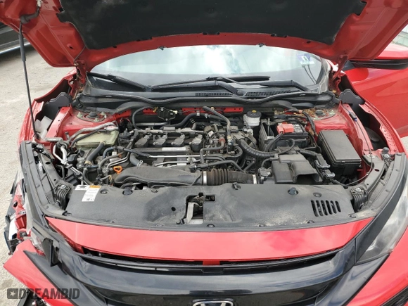 2017 Honda Civic Hatchback EX with VIN SHHFK7H56HU415865, listed as a Copart auction lot 50599665 with 82,641 mi miles and Salvage Title. Bid and sale history available at carsss.com. Image 11.
