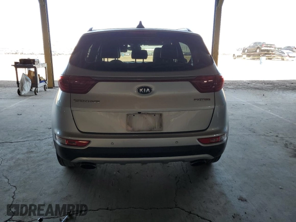 2017 Kia Sportage SX Turbo with VIN KNDPR3A62H7264946, listed as a Copart auction lot 63944815 with 156,104 mi miles and Clean title. Bid and sale history available at DreamBid. Image 6.