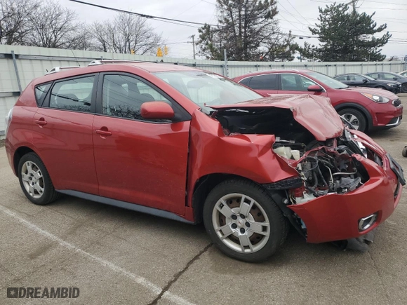 2009 Pontiac Vibe w/1SB with VIN 5Y2SP67029Z418808, listed as a Copart auction lot 48120315 with 103,951 mi miles and Salvage Title. Bid and sale history available at carsss.com. Image 4.