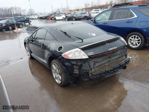 2007 Mitsubishi Eclipse SE with VIN 4A3AK64F77E072243, listed as a IAAI auction lot 41656069 with 164,174 mi miles. Bid and sale history available at carsss.com. Image 3.