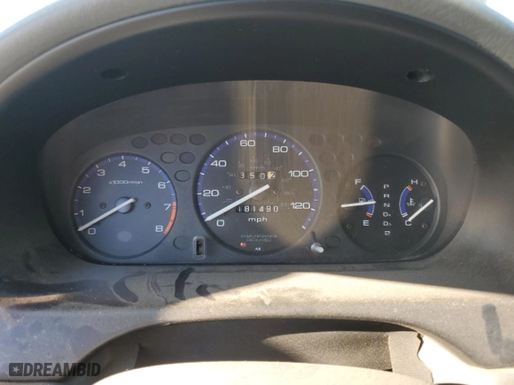 2000 Honda Civic VP with VIN 2HGEJ6615YH505899, listed as a Copart auction lot 89405725 with 181,490 mi miles and Salvage Title. Bid and sale history available at carsss.com. Image 9.