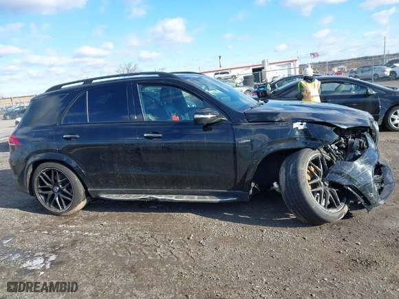 2021 Mercedes-Benz GLE with VIN 4JGFB6BB8MA302153, listed as a IAAI auction lot 41587407 with 68,116 mi miles. Bid and sale history available at carsss.com. Image 12.
