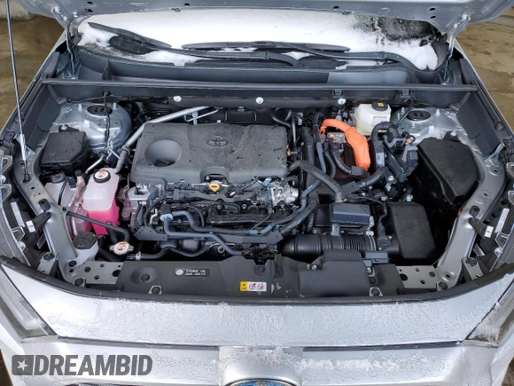 2024 Toyota RAV4 Hybrid XSE with VIN 2T3E6RFVXRW081223, listed as a Copart auction lot 42163285 with 2,167 mi miles and Salvage Title. Bid and sale history available at DreamBid. Image 12.