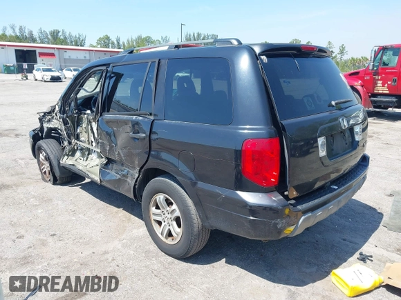 2005 Honda Pilot EX-L z VIN 5FNYF18515B042452, wystawiony jako IAAI lot #42270016 z przebiegiem 227 743 mil mil oraz . Historia ofert i sprzedaży dostępna na DreamBid. Obrazek 3.