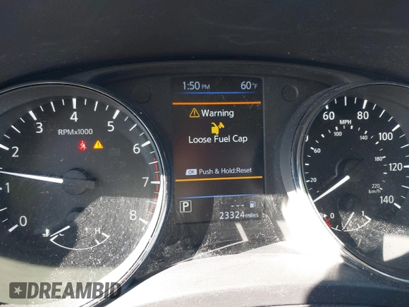 2019 Nissan Rogue SV with VIN 5N1AT2MT7KC826000, listed as a IAAI auction lot 40815450 with 23,324 mi miles and . Bid and sale history available at DreamBid. Image 7.