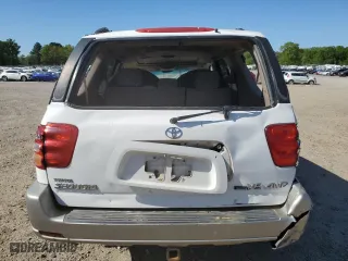 2002 Toyota Sequoia SR5 with VIN 5TDBT44A22S133711, listed as a Copart auction lot 53540935 with 0 mi miles and Clean Title. Bid and sale history available at carsss.com. Image 6.