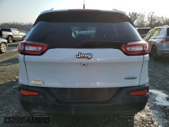 2016 Jeep Cherokee Altitude with VIN 1C4PJLCS4GW337000, listed as a Copart auction lot 43773955 with 134,996 mi miles and Salvage Title. Bid and sale history available at carsss.com. Image 6.
